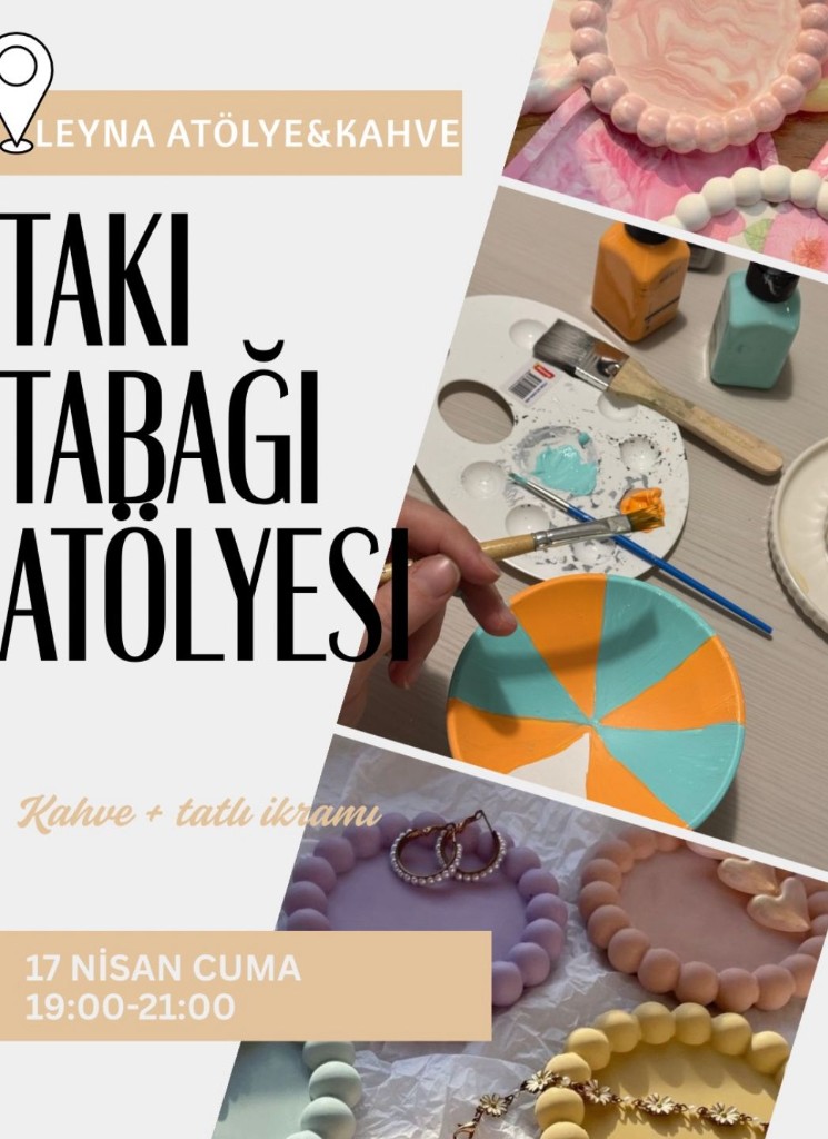 Takı Tabağı Atölyesi afişi