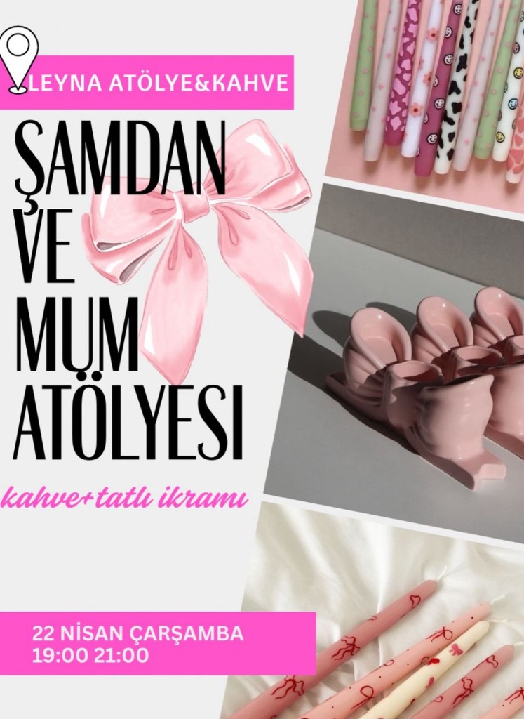 Şamdan ve Mum Atölyesi afişi