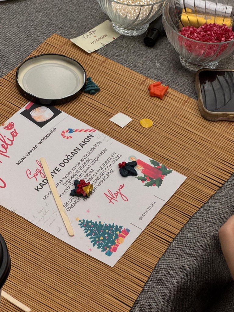 Leyna Atölye workshop görüntüsü F